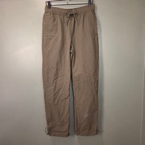 CSG Men's Straight Leg Utility Pants Streetwear Gorpcore, Size M, Khaki Green